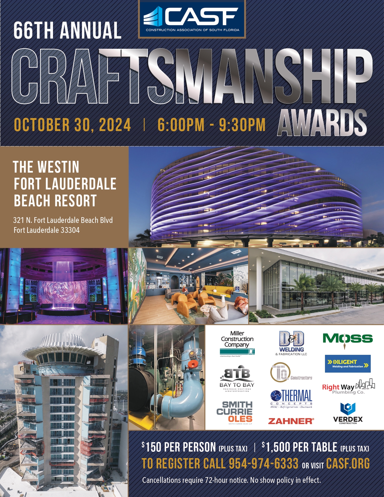 Construction of South Florida - 66th Annual Craftsmanship Awards