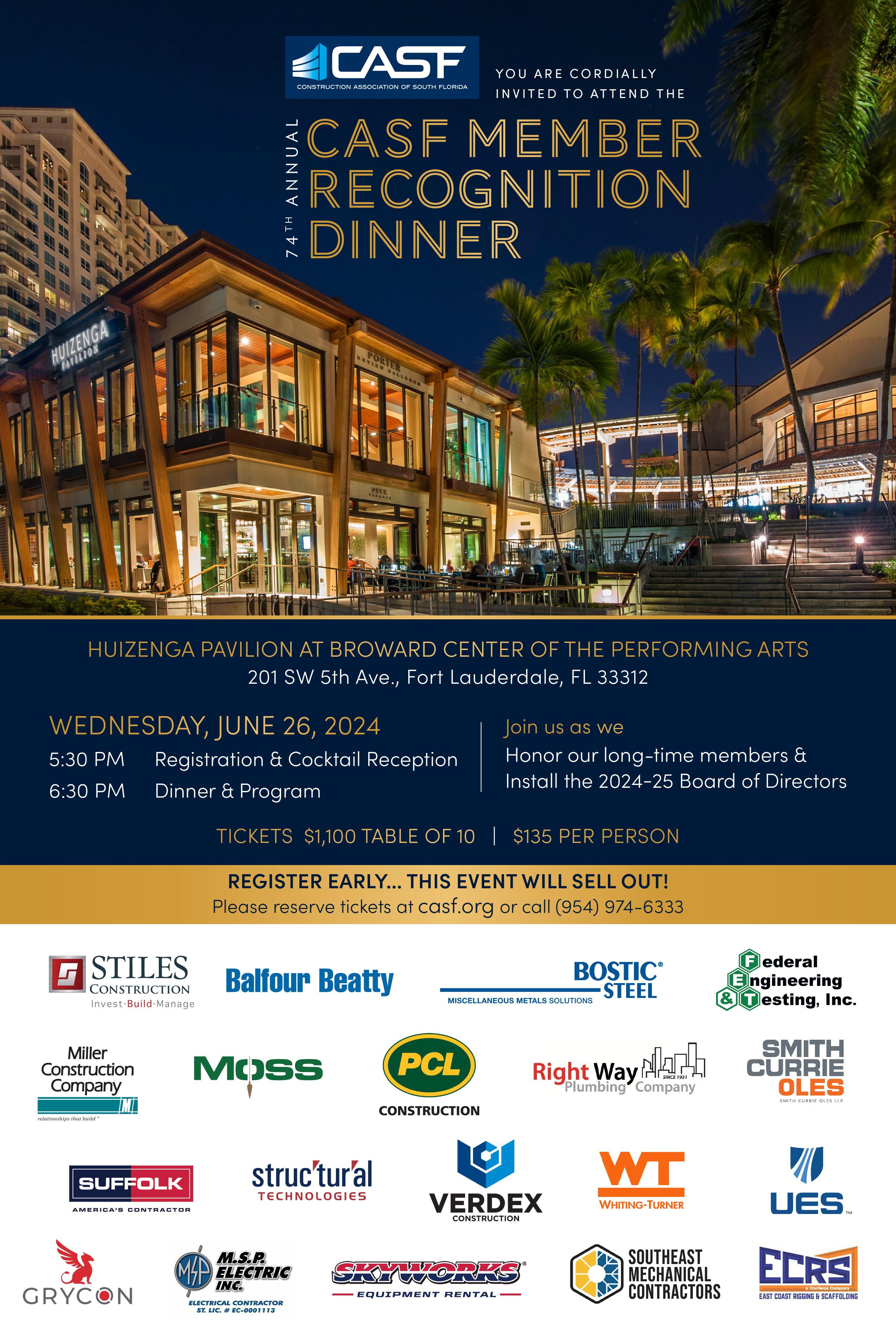 Construction of South Florida - Events