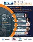 Meet the Developers (April 15) - Flyer v5